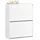 SoBuy Schuhkipper 61 x 81 x 26 cm mit verstellbaren Einlegeböden / weiß