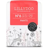 LILLYDOO Baby Windeln Pants - Größe 6 (13+ kg), 19 Höschenwindeln, Sicherer Auslaufschutz - Hautfreundlich, Weich & Ohne Lotionen für empfindliche Haut, Dermatologisch getestet