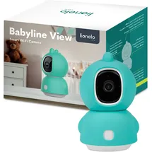 lionelo Video Babyphone Babyline View, Kamera 330° mit Smartphone-Ansicht, Drehbare, Bewegungserkennung