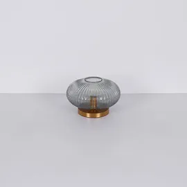 GLOBO Tischlampe Rauchglas 1 St.