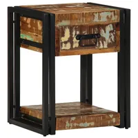 VidaXL Nachttisch 40x35x50 cm Massivholz Altholz