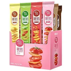 Knusprige. nicht frittierte Chips (6 Geschmacksrichtungen) 612g