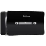 Satino Toilettenpapierspender Doppel schwarz