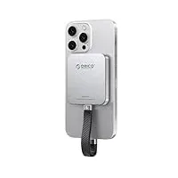 ORICO 2TB Externe SSD Magnetische bis zu 2000 MB/s, 4K ProRes HDR Aufzeichnung und Speicherung, Portable SSD Nur Kompatibel mit iPhone 15/16 Series, Smartphone, Computer mit Typ-C Anschluss K20Mini