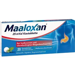 Maaloxan 25Mval 20 ST