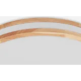LINDBY LED-Deckenlampe Emiva, 50cm, CCT, Fernbedienung, Holz