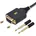 1m USB Nullmodem Seriell Kabel 1P3FFCNB-USB-SERIAL