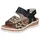 Rieker Keilsandalette Damen Schwarz 38