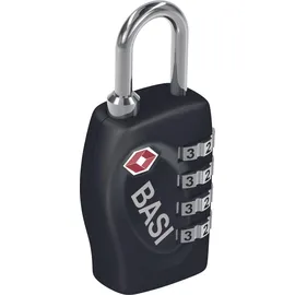 BASI 6100-0630 Kofferschloss TSA Schwarz Zahlenschloss