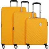 American Tourister Summer Square Koffer-Set 3-tlg. gelb