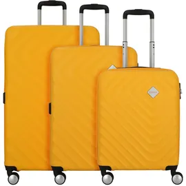 American Tourister Summer Square Koffer-Set 3-tlg. gelb