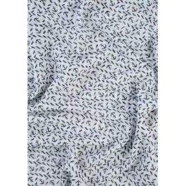 LAURA SCOTT Loop in weiß-marine | Gr.: onesize