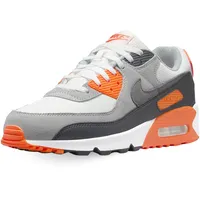Nike Schuhe Air Max 90 Code DM0029-108, Orange Weiß Grau, 40 EU - 40 EU