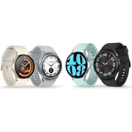 Samsung Galaxy Watch6 Classic Schwarz 47 mm LTE Hybrid Eco Leder Band Schwarz M/L