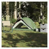 vidaXL Kuppelzelt 1 Person Grün