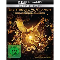 Die Tribute von Panem - The Ballad of Songbird & Snakes (4K Ultra HD) (+ Blu-ray) | Zustand: Neu & original versiegelt
