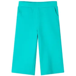 Kinderhose mit Weiten Beinen Minzgrün 140