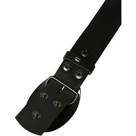 rettungsring gürtel Koppelgürtel Leder schwarz 105
