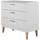 petits-meubles Kommode Kubi 100 x 90 cm Weiß