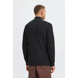 !Solid Troyer SDRicardo", Herren, Gr. XXL, grau (dunkelgrau melange), Obermaterial: 70% Baumwolle CO recyc.. 30% Polyester Pol. recyc.., Pullover Troyer