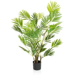 Kunstpflanze / Kunstbaum ARECA I Palme grün hjh OFFICE
