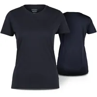 stoic – Women's Merino155 LaholmSt. T-Shirt – Merinoshirt Gr XL blau