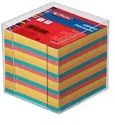 Herlitz 1600253 Notizpapier-Spender Quadratisch Kunststoff Mehrfarbig