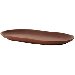 Design House Stockholm - Sand Secrets Servierplatte oval, terra