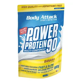 Body Attack Power Protein 90 Banana Quark Pulver 500 g