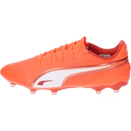 Puma King Match FG/AG, Unisex Fussballschuh, Glowing RED-PUMA White-RED FIRE,