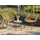 beautysofa Malika Set 3-tlg. Beige/Schwarz