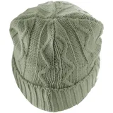 MSTRDS Beanie Cable Flap Grey,