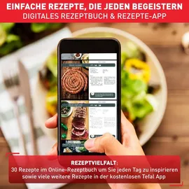 Tefal Easy Fry & Grill Deluxe EY505D edelstahl