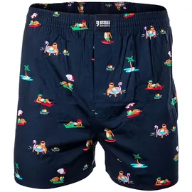 Happy Shorts Webboxershorts Poolparty/Donkeys/Mexican Cactus XL 3er Pack