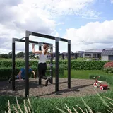 PLUS A/S Plus Outdoor Fitness Modell 2 138 x 220 x 210 cm schwarz