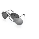 Porsche Design P8478 Polarisierte Sonnenbrille - Black / Silver / J66 - Smoke / CAT3