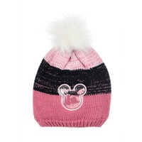 Disney Minnie Mouse Bommelmütze Kinder Mädchen Winter-Mütze rosa 52