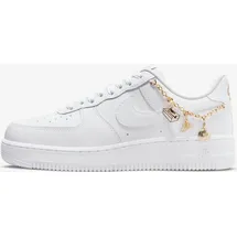 Nike Air Force 1 '07 LX Damen White/White/Metallic Gold 40,5
