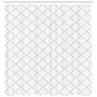 ABAKUHAUS Duschvorhang 175 x 240 cm grau