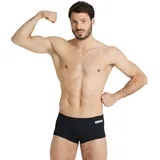 Arena Badeshorts Team Swim Low Waist Solid Black/White 3