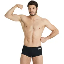 Arena Badeshorts Team Swim Low Waist Solid Black/White 3