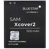 Bluestar Akku Ersatz kompatibel mit Samsung S7710 Galaxy Xcover 2 1500 mAh Austausch Batterie Accu EB484659VU