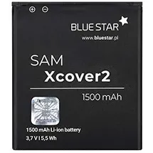 Bluestar Akku Ersatz kompatibel mit Samsung S7710 Galaxy Xcover 2 1500 mAh Austausch Batterie Accu EB484659VU