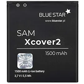 Bluestar Akku Ersatz kompatibel mit Samsung S7710 Galaxy Xcover 2 1500 mAh Austausch Batterie Accu EB484659VU