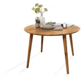 Esstisch Tisch Massivholz rund 105cm Wildeiche Eiche massiv Holz geölt NEU OVP!!