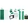 GAH Alberts Fix-Clip Pro Gartenzaun 25 m x 100 cm Grün/Stahl