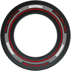 Winmau Winwau Auffangring für Dartspiele "Advance - 4452",schwarz,