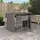 vidaXL Gartenbar-Set 5-tlg. Grau