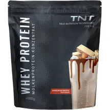 TNT Supplements Whey Protein Haselnuss Shake 1000 g