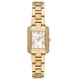 Michael Kors Damen Analog Quarz Uhr mit Edelstahl Armband MK4867